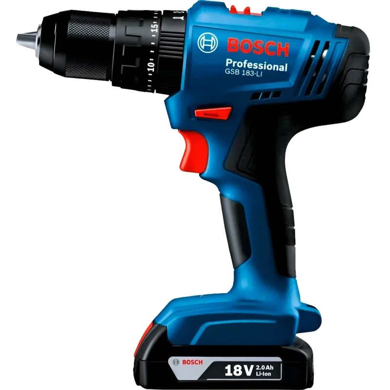 Bosch Professional GSB 183-LI аккумуляторная ударная дрель-шуруповерт